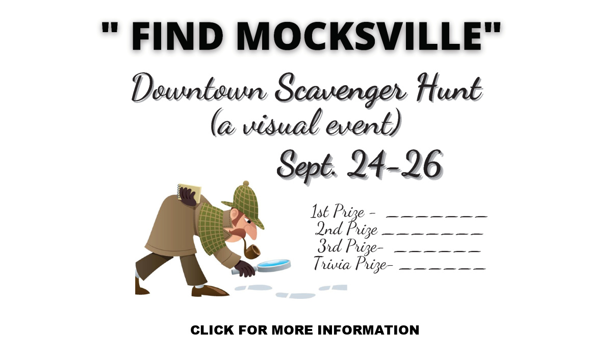 Historic Downtown Mocksville Scavenger Hunt Event